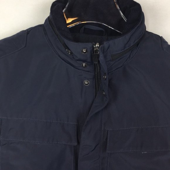 MENS Bonobos Hooded Wescoe Vest Jacket Navy S - Picture 5 of 16